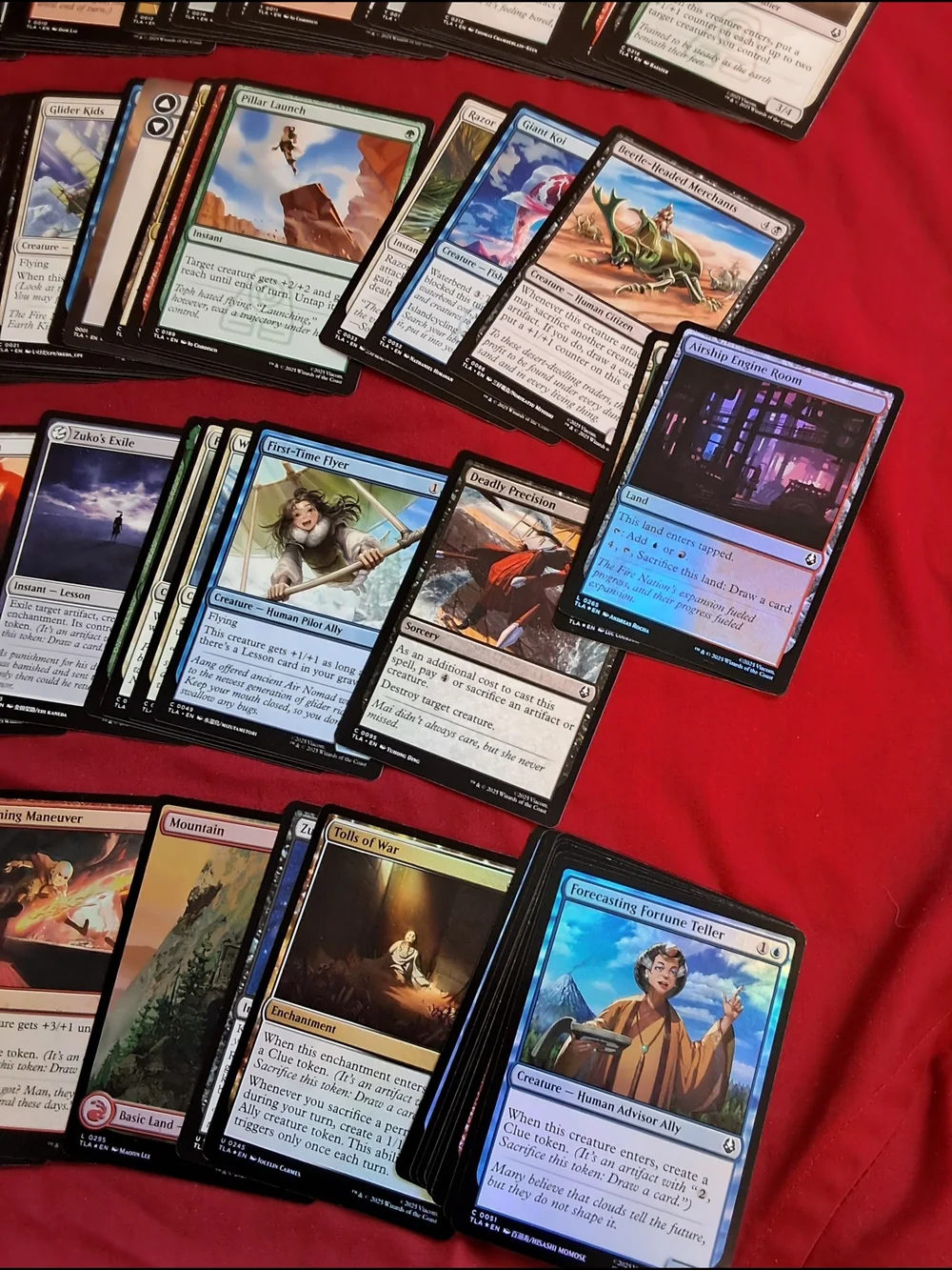 Magic The Gathering Avatar The Last Airbender Lot of 40 Cards NM-MINT